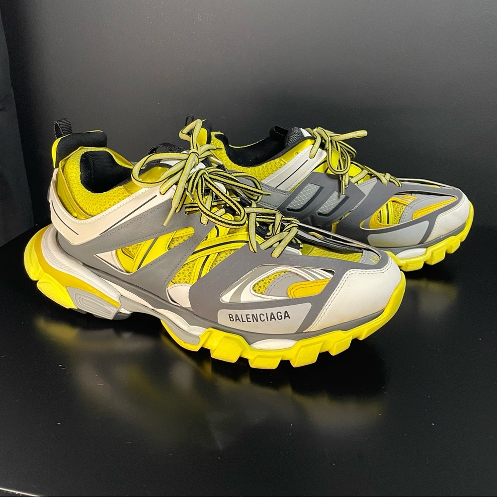 Balenciaga Track Triple in Yellow